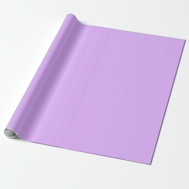 Papel De Regalo Color Sólido Malva (Desenrollado)