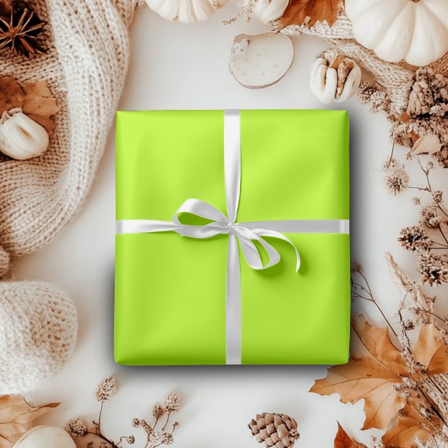 Papel De Regalo Color sólido neón | Clásica | Elegante (Subido por el creador)