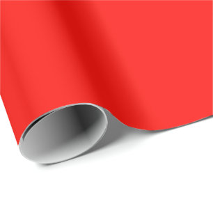 Papel De Regalo Color sólido rojo de la manzana dulce   Clásica   