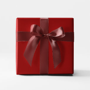Papel De Regalo Color Sólido Rojo Oscuro
