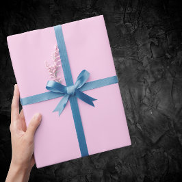 Papel De Regalo Color sólido Rosa clásico