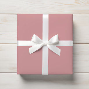 Papel De Regalo Color sólido Rosa suave y turbio