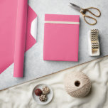 Papel De Regalo Color sólido rosado de la fruta del dragón<br><div class="desc">Papel de envoltura de color sólido en una gran variedad de colores para todos sus regalos de boda y ducha. Los colores para 2025 son oscuros y audaces y esto es lo que encontrarás en mis últimos diseños con nombres de colores de varias empresas de diseño.</div>