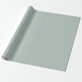 Papel De Regalo Color Verde Eucalipto Suave