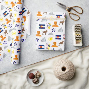 Papel De Regalo Colorado