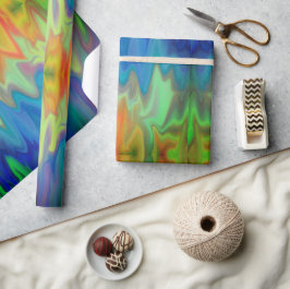 Papel De Regalo Colores Ardientes