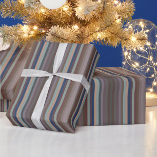 Papel De Regalo Colores Coloridos Del Año Patrón de Rayas