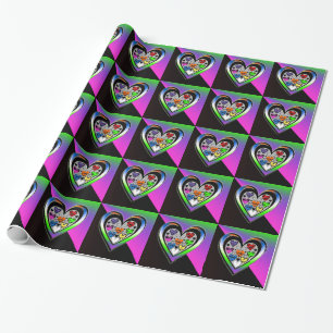 Papel De Regalo Colores de amor