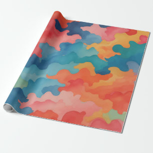 Papel De Regalo colores de camuflaje