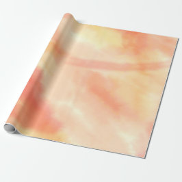 Papel De Regalo Colores de color de agua rusos rojos, Naranjas y a