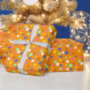 Papel De Regalo Colores de Dot Parade Candy