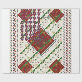 Papel De Regalo Colores de Navidad 