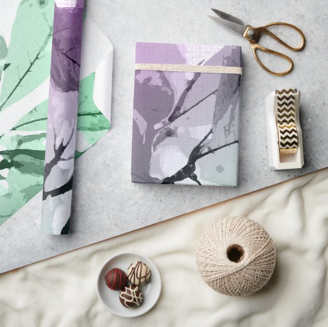 Papel De Regalo Colores de otoño, hojas 5 (Artesanía)