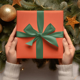 Papel De Regalo Colores de tendencia - Color rojo llamativo - Roll