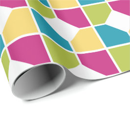 Papel De Regalo COLORES DE VERANO | Efecto de mosaico | Geométrico
