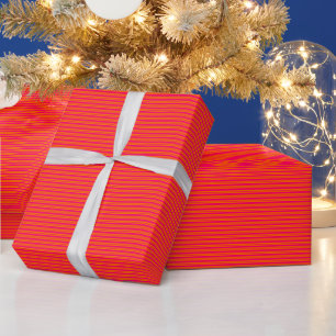Papel De Regalo Colores DIY Ticking Stripe Grande #3 SV Orn Ras Ro