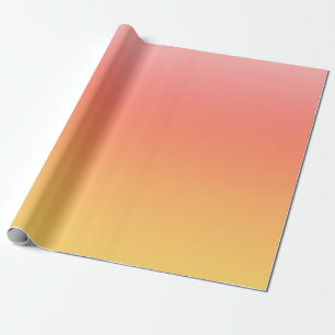 Papel De Regalo Colores lisos - Color amarillo a rosa oscuro