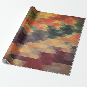 Papel De Regalo Colores llevados rayas intrépidas geométricas