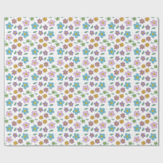 Papel De Regalo Colorful floral print