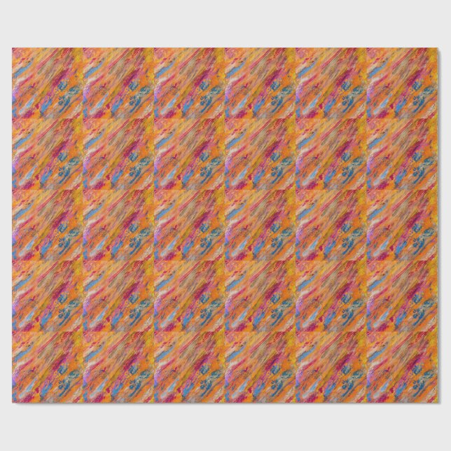 Papel de regalo colorido (Superficie plana)