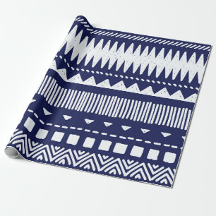 Papel De Regalo Colorido patrón étnico tribal sin fisuras