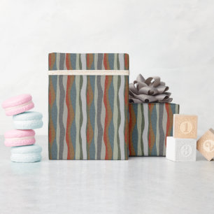 Papel De Regalo Colorido texturizado con estrías en espiga