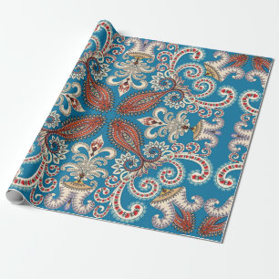 Papel De Regalo Coloridos motivos de mandala vintage sin inconveni
