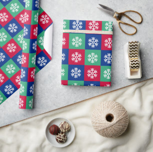 Papel De Regalo Coloridos Navidades De Cereza Y Brillante Envuelto
