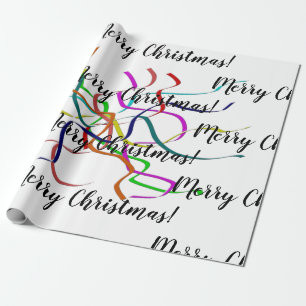 Papel De Regalo Coloridos Navidades de Tinsel