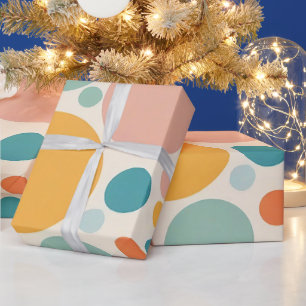 Papel De Regalo Coloridos puntos de polka