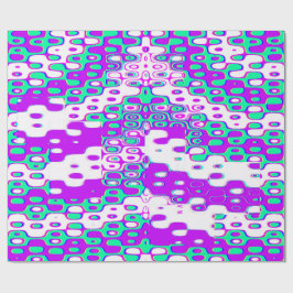 Papel De Regalo Colourful Bauhaus Geometric Pattern 