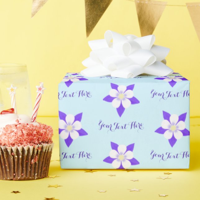 Papel De Regalo Columbina (Fiesta de cumpleaños )