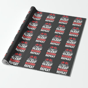 Papel De Regalo Coma guantes de boxeo para el sueño regalo de art