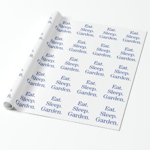 Papel De Regalo Coma. Sueño. Jardín