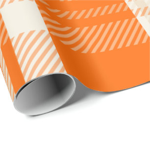 Papel De Regalo Combinación única y deslumbrante de colores naranj