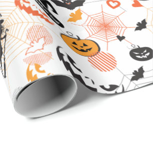 Papel De Regalo Comercialización de productos de Halloween - Trat