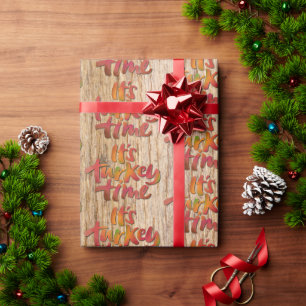 Papel De Regalo Cómico alimento para Navidades turcos