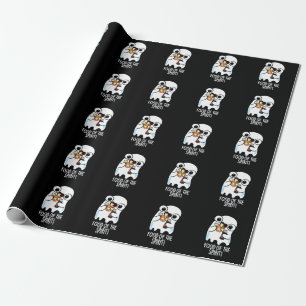 Papel De Regalo Comida Del Espíritu Chiste De Fantasma Divertido F
