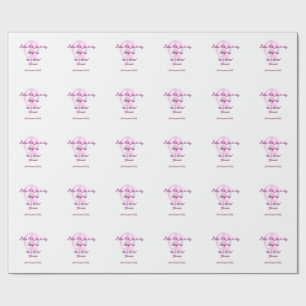 Papel De Regalo comienza el viaje comienza la ducha de la novia añ