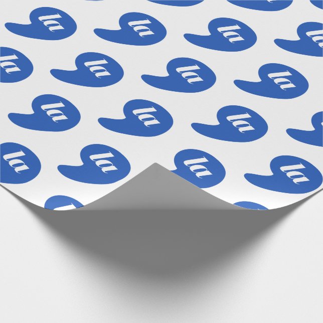 Papel De Regalo Comma La - Kamala Blue (Esquina)
