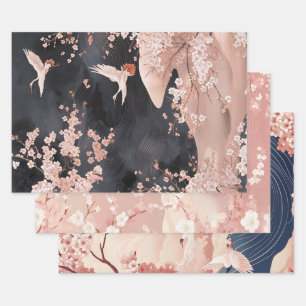 Papel de Regalo como Decoupage Chinoiserie Tonos R
