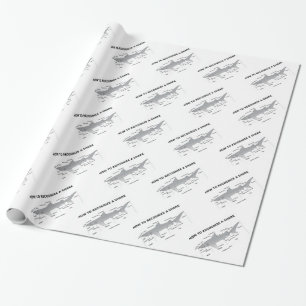 Papel De Regalo Cómo reconocer un tiburón (humor de la biología)