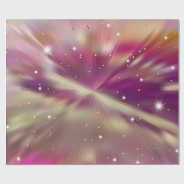 Papel De Regalo Como un fiesta en el cielo. (Superficie plana)