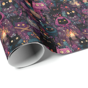 Papel De Regalo Compañeros Mágicos D&D y Mascotas de Fantasía