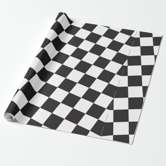 Papel De Regalo competencia de tablero de ajedrez como (Desenrollado)
