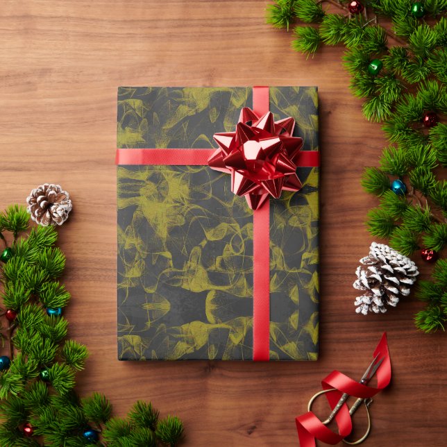 Papel De Regalo composición de naturaleza abstracta (Regalo de vacaciones)