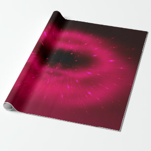 Papel De Regalo Composición fractal rosa abstracta. Explosión mági