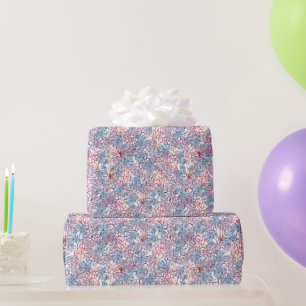 Papel De Regalo Composición Subacuática de Acuarela Serie Diseño 5