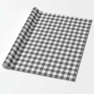 Papel De Regalo Comprobación clásica