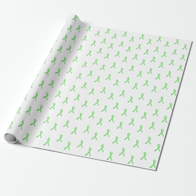 Papel de Regalo con Cintas de Concientización sobr (Desenrollado)